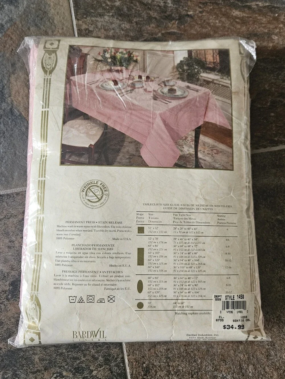 Tablecloth - Pink